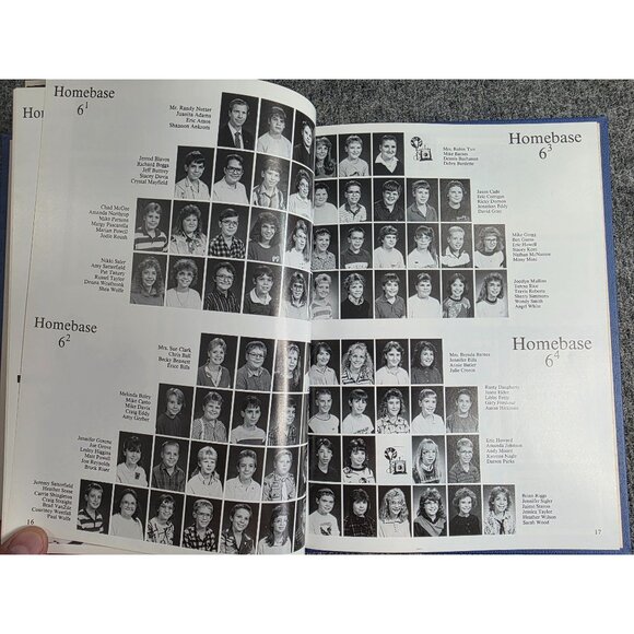 1989 Minutemen Yearbook Vol 14 Hardcover High School Annual Historical Photos - Picture 5 of 6